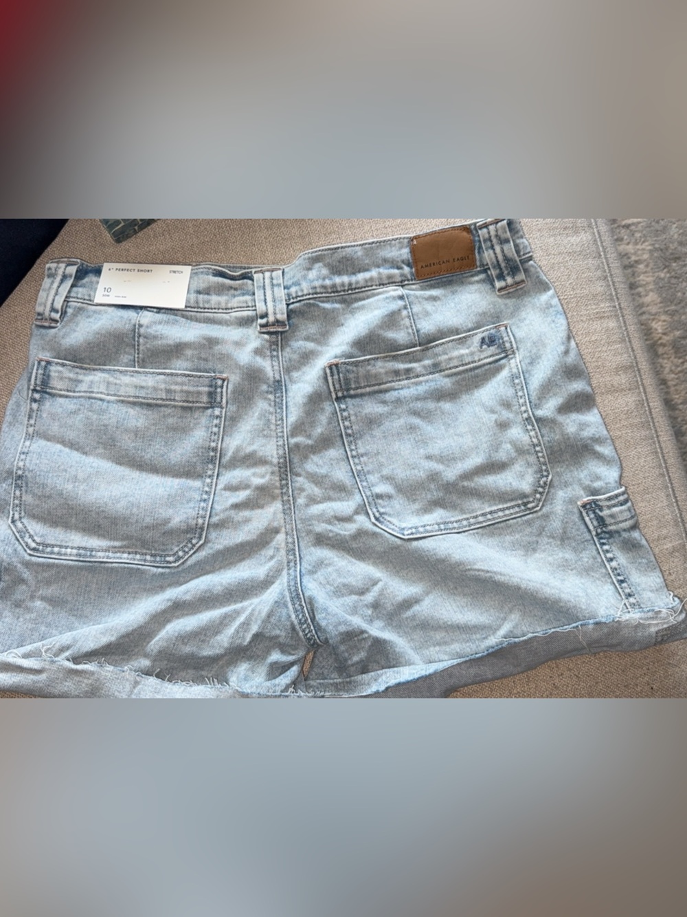American Eagle Outfitters Light Blue Denim Jean Shorts - Picture 3 of 3